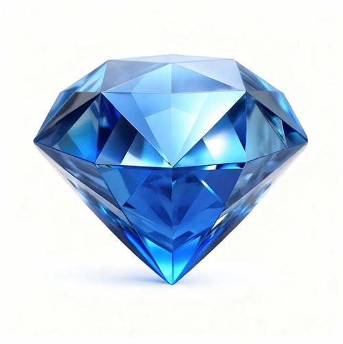 cristal azul